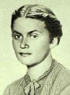 Krystyna Krahelska ok. 1937 r.